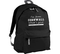 HippoWarehouse I'm from Cornwall What's Your Superpower? Backpack ruck Sack Dimensions: 31 x 42 x 21 cm Capacity: 18 litres