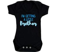 Hippowarehouse I'm Getting A Little Brother (Blue) baby vest bodysuit (short sleeve) boys girls
