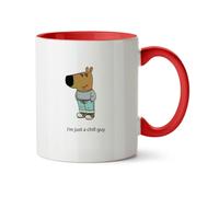 Hippowarehouse I'm just a chill Guy Printed Mug Various Colour Options Ceramic Cup Kitchenware 11oz