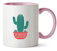 Hippowarehouse I'm no Cactus Expert but I Know a Prick When I See one Printed Mug Various Colour Options Ceramic Cup Kitchenware 11oz