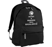 Hippowarehouse I'm Not A Princess, I'm a Khaleesi backpack ruck sack Dimensions: 31 x 42 x 21 cm Capacity: 18 litres