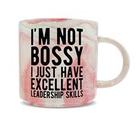 Hippowarehouse I'm Not Bossy I Just Have Excellent Leadership Skills Printed Mug Various Colour Options Ceramic Cup Kitchenware 11oz