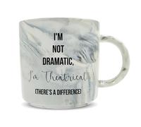 Hippowarehouse I'm not Dramatic, im Theatrical. There's a Difference Printed Mug Various Colour Options Ceramic Cup Kitchenware 11oz