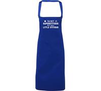 Hippowarehouse I'm not superstitious but I am a little stitious Apron kitchen cooking painting DIY onesize adult