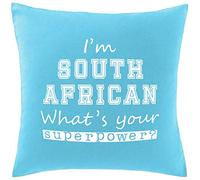 Hippowarehouse I'm South African What's Your Superpower? Printed bedroom accessory cushion cover case 41x41cm