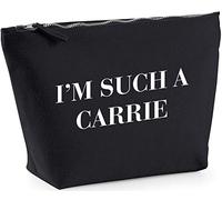 Hippowarehouse I'm such a Carrie printed make up cosmetic wash bag 18x19x9cm