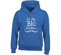 Hippowarehouse I'm The Big Brother Kids Children's Unisex Hoodie Hooded top Royal