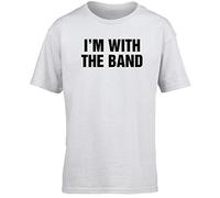 Hippowarehouse I'm with the Band Kids Children's Short Sleeve t-Shirt