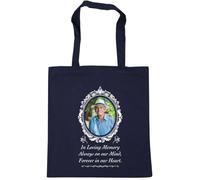 Hippowarehouse in love memory always on our mind, forever in our heart Tote Shopping Gym Beach Bag 42cm x38cm, 10 litres