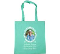 Hippowarehouse in love memory always on our mind, forever in our heart Tote Shopping Gym Beach Bag 42cm x38cm, 10 litres