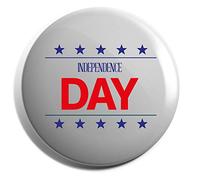 Hippowarehouse Independence Day Badge Various Sizes 38mm 50mm 75mm