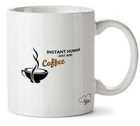 Hippowarehouse Instant Human just add Coffee Printed Mug Cup Ceramic 10oz