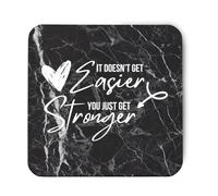 Hippowarehouse it doesnt get easier, you just get stronger printed coaster gloss finish durable backing 9cm x 9cm 2 pack