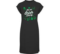 Hippowarehouse It's an Irish Thing t-Shirt Dress Women's Adults Nightie Nightdress Black