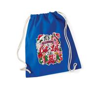 Hippowarehouse It's beginning to cost a lot like Christmas Drawstring Cotton School Gym Bag 37cm x 46cm, 12 litres