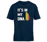 Hippowarehouse It's in My DNA Belgium Kids Children's Short Sleeve t-Shirt