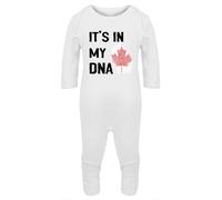 Hippowarehouse it's in my DNA Canada Baby Romper all in one piece unisex