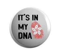 Hippowarehouse it's in my DNA Hong Kong Badge Various Sizes 38mm 50mm 75mm