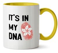Hippowarehouse It's in My DNA Hong Kong Printed Mug Various Colour Options Ceramic Cup Kitchenware 11oz