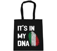 Hippowarehouse it's in my DNA Italy Tote Shopping Gym Beach Bag 42cm x38cm,10 litres