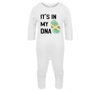 Hippowarehouse it's in my dna jamaica Baby Romper all in one piece unisex