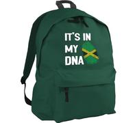 HippoWarehouse It's in My DNA Jamaica Backpack ruck Sack Dimensions: 31 x 42 x 21 cm Capacity: 18 litres
