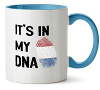 Hippowarehouse It's in My DNA Netherlands Printed Mug Various Colour Options Ceramic Cup Kitchenware 11oz