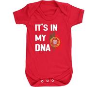 Hippowarehouse it's in my DNA Portugal baby vest bodysuit (short sleeve) boys girls