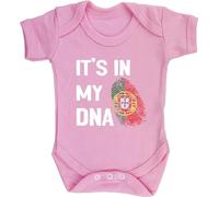 Hippowarehouse it's in my DNA Portugal baby vest bodysuit (short sleeve) boys girls