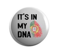 Hippowarehouse it's in my DNA Portugal Badge Various Sizes 38mm 50mm 75mm