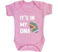 Hippowarehouse it's in my DNA South Africa baby vest bodysuit (short sleeve) boys girls