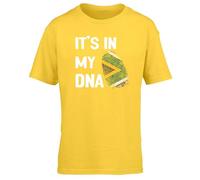 Hippowarehouse It's in My DNA South Africa Kids Children's Short Sleeve t-Shirt