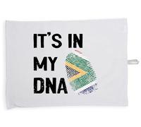 Hippowarehouse it's in my DNA South Africa Tea Towel Eco Printed Dish Cloth Kitchen accessory 50cmx70cm 100% Cotton