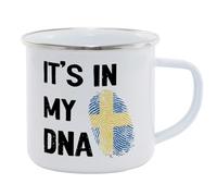 Hippowarehouse It's in My DNA Sweden Printed Mug Various Colour Options Ceramic Cup Kitchenware 11oz