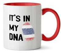 Hippowarehouse It's in My DNA Thailand Printed Mug Various Colour Options Ceramic Cup Kitchenware 11oz