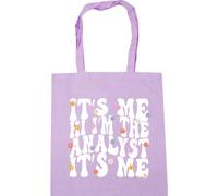 Hippowarehouse it's me hi, I'm the analyst it's me Tote Shopping Gym Beach Bag 42cm x38cm, 10 litres