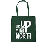 Hippowarehouse it's mint up north Tote Shopping Gym Beach Bag 42cm x38cm, 10 litres