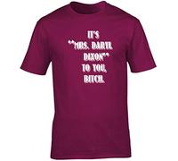 Hippowarehouse It's Mrs Daryl Dixon to You Unisex Short Sleeve t-Shirt (Specific Size Guide in Description)