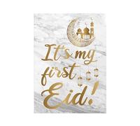 Hippowarehouse It's my first Eid Printed Poster A1 Wall Art Design Classroom Room Gym Office Décor