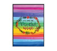 Hippowarehouse It's time for mulled wine Printed Poster A2 Wall Art Design Classroom Room Gym Office DÃƒ©cor