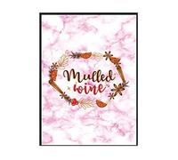 Hippowarehouse It's time for mulled wine Printed Poster A4 Wall Art Design Classroom Room Gym Office DÃƒ©cor