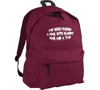 HippoWarehouse I've Been Making A Man with Blonde Hair and A Tan Frank N. Furter Quote Backpack ruck Sack Dimensions: 31 x 42 x 21 cm Capacity: 18 litres