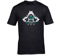 Hippowarehouse Japanese Anime Fat cat Unisex Short Sleeve t-Shirt (Specific Size Guide in Description) Black