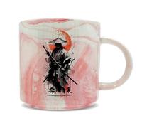 Hippowarehouse Japanese Art Samurai Vintage Fighter 2 Printed Mug Various Colour Options Ceramic Cup Kitchenware 11oz