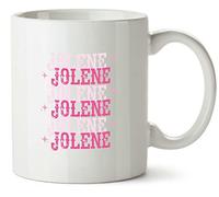 Hippowarehouse Jolene Printed Mug Various Colour Options Ceramic Cup Kitchenware 10oz