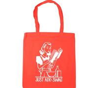 Hippowarehouse Just add Swag Tote Shopping Gym Beach Bag 42cm x38cm, 10 litres