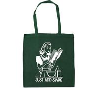 Hippowarehouse Just add Swag Tote Shopping Gym Beach Bag 42cm x38cm, 10 litres