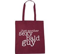 Hippowarehouse JUST ANOTHER SEXY BALD GUY Tote Shopping Gym Beach Bag 42cm x38cm, 10 litres