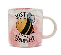 Hippowarehouse Just Bee Yourself Printed Mug Various Colour Options Ceramic Cup Kitchenware 11oz