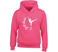 Hippowarehouse just Dance Kids Children's Unisex Hoodie Hooded top Fuchsia Pink